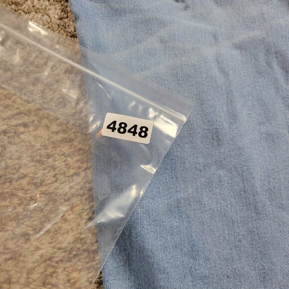 Levis 505 Jeans Mens 42x30 Regular Straight Denim Medium Wash - Picture 7 of 7